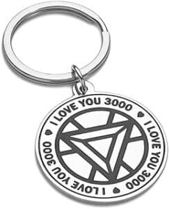 I Love You 3000 Marvel Avenger Keychain: Perfect Gift for Superhero Fans!