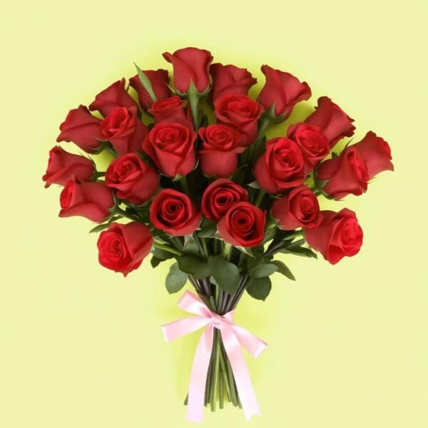 Surprise Your Loved One with 12 Red Roses in Elegant Red Paper Packing - Perfect for Birthdays, Mother's Day, Valentine's Day, and More! Same Day Delivery Available - Image 3