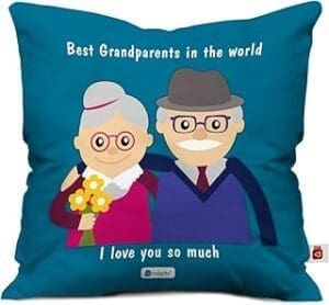 Cherish Your Grandparents with Indigifts’ Best Quotes Cushion Cover Set!