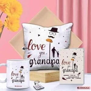 Grandpa’s Delight: Love You Grandpa Gift Combo for Birthday & Grandparents’ Day