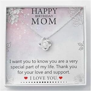 SEOLFOR 925 Sterling Silver Pendant: Perfect Birthday Gift for Mom with Certificate of Authenticity and Warranty