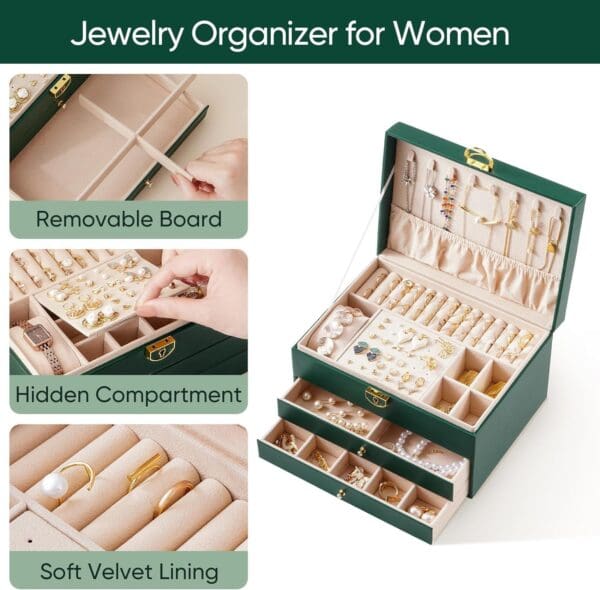 Unlock the Perfect Gift: Scizor Jewelry Box Organizer for Her - Ideal Gift for Women and Girls! - Image 6