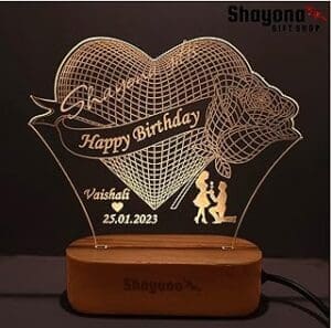Personalized 3D Heart Night Lamp: Perfect Gift for Every Occasion!