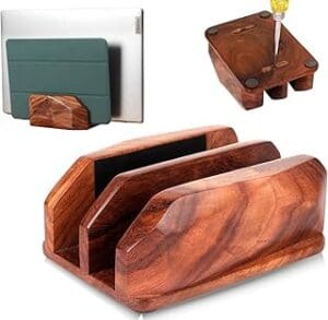 Elevate Your Workspace with a Stylish Wooden Laptop Stand – Perfect Corporate Gift!