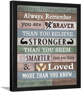 Chaka Chaundh Inspirational Quotes Wall Art: Perfect Gift for Loved Ones!