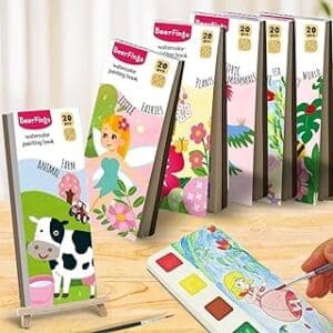 Snaptron DIY Pocket Painting Books: Perfect Birthday Return Gifts for Kids 4-8 Years Old!