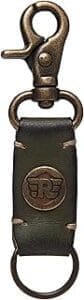 Upgrade Your Ride with the Royal Enfield Olive Leather Key Chain – Perfect Gift Idea!