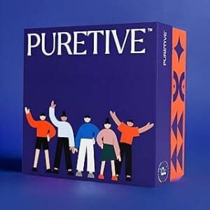 PURETIVE Good Vibes Gift Box: 5 Wellness Essentials for Relaxation & Positivity | Natural, Vegan, Eco-Friendly Christmas Gift
