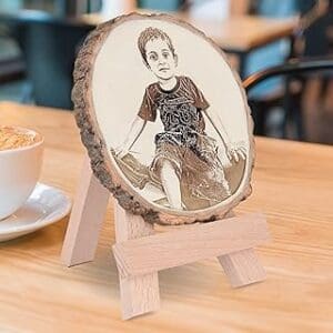 Capture Memories with a Personalized Wooden Photo Frame!