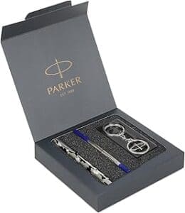 Camouflage Coated Parker Gift Set: Roller Ball Pen & Key Chain Combo | Perfect Corporate Gift for Employees
