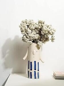 Handcrafted Ceramic Vase: The Perfect Modern Home Decor Gift!